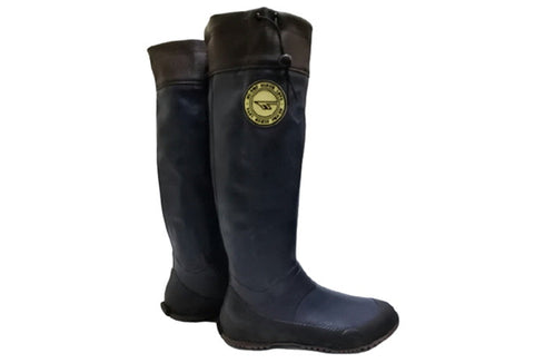 【HI-TEC KAGEROW ネイビー】ハイテック カゲロウ ラバーレインブーツ 長靴